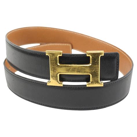 hermes belt black women